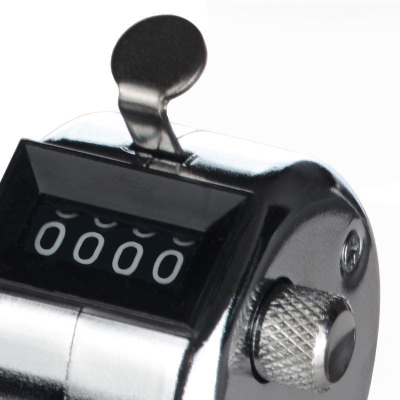 手动计数器细菌落细胞血球板金属塑料机械记数手按神器人流量统计 - 图3