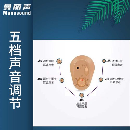 耳背辅听耳机隐藏式智能耳机单耳入耳式声音放大耳机降噪智能助听 - 图1