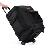 MUSICCUBE MUSIC RIDER T2 T1pro OUTDOOR SPEAKER SPECIAL BAG DOUBLE SHOULDER BACKPACK WITH WHEELS DRAWBAR BAG