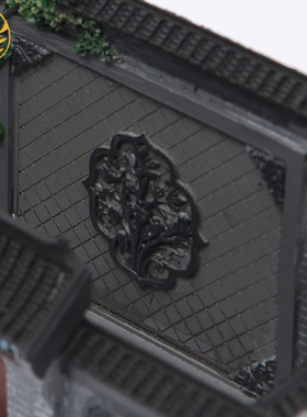 地区建筑办公商务风模型工艺品