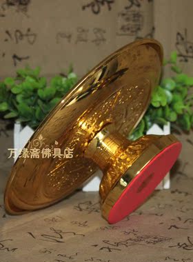 佛具供具 佛堂用品 供具 法器 5678寸10 12寸合金莲花果盘 供盘