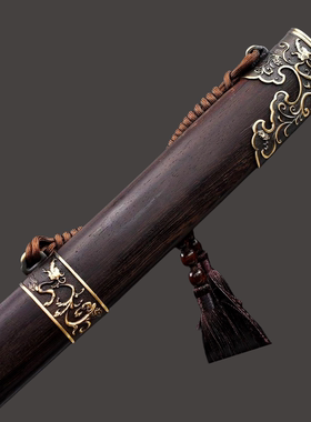 龙泉武术苗刀手工一体锻打绣春刀戚家刀雁翎刀户外防身兵器未开刃