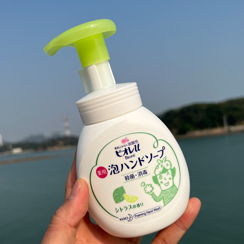 3瓶装 日本花王泡沫型洗手液抑菌洁净除味宝宝可用清新微香250ml