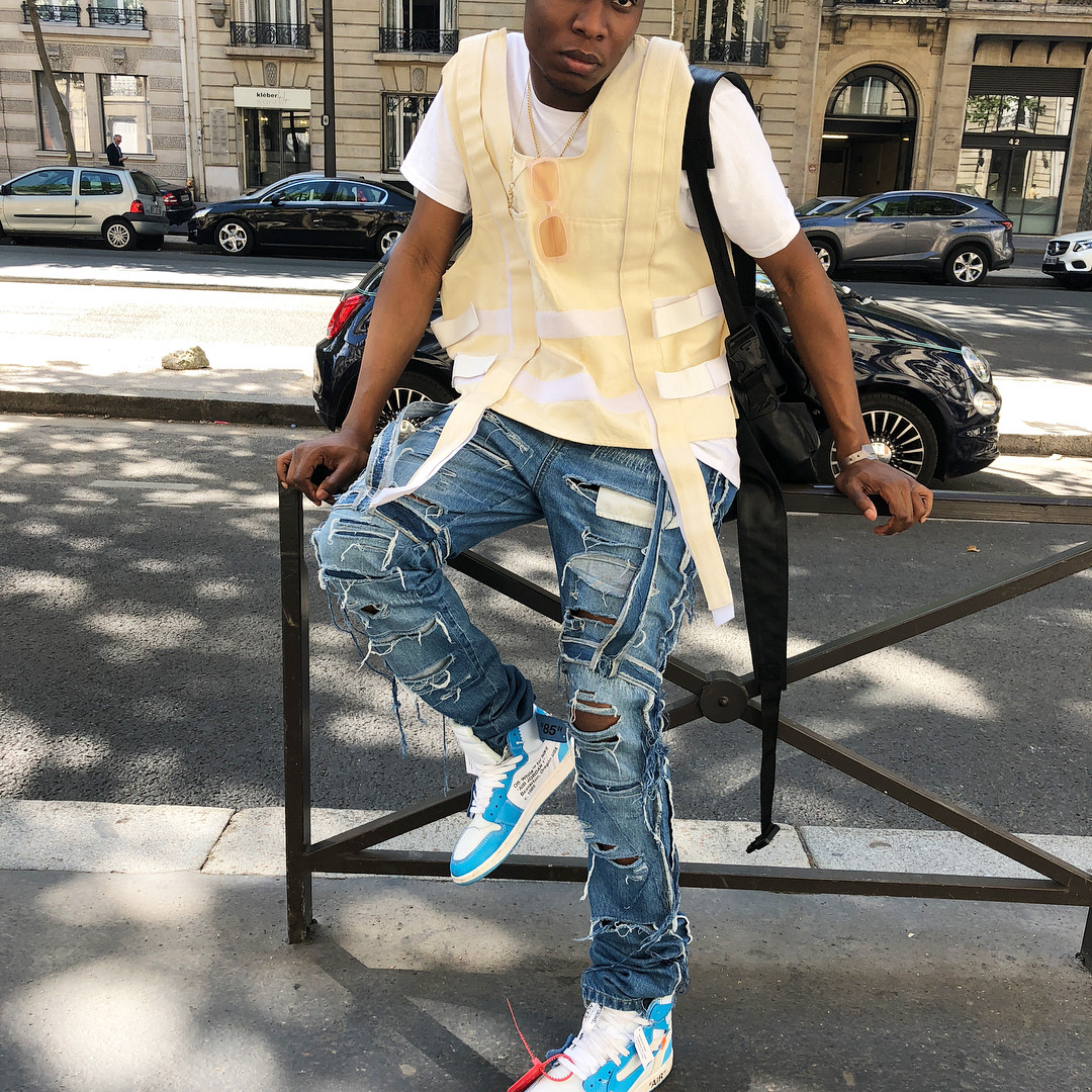 现货ev bravado破洞牛仔裤 DOPE GANG牛仔裤