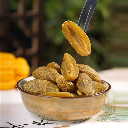 古瀛堂甘草橄榄潮汕特产凉果蜜饯盐津橄榄条宋橄榄瓣休闲果脯零食