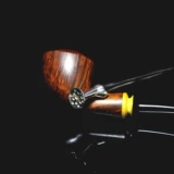 Трубные аксессуары прессовать стержневой бамбук модель модели 925 Серебряный нижний нижний полый, противопожатый тушен