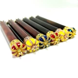 Оригинальная эмаль ручной работы из сандалового дерева, универсальная инкрустация камня, серебро 925 пробы