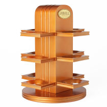 Multi-location Things JIBILL Rotary Cigarette Holder 12 Vacant Solid Wood Collection Tobacco cockpit Three-color optional