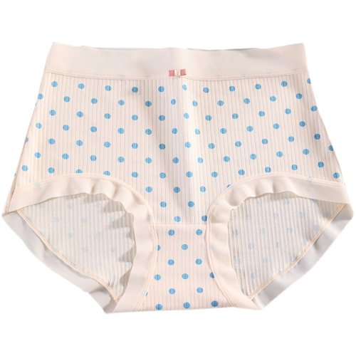 纯棉内裤女大码弹力高腰收腹妹妹胖mm女士提臀短裤300斤加肥加大 - 图3