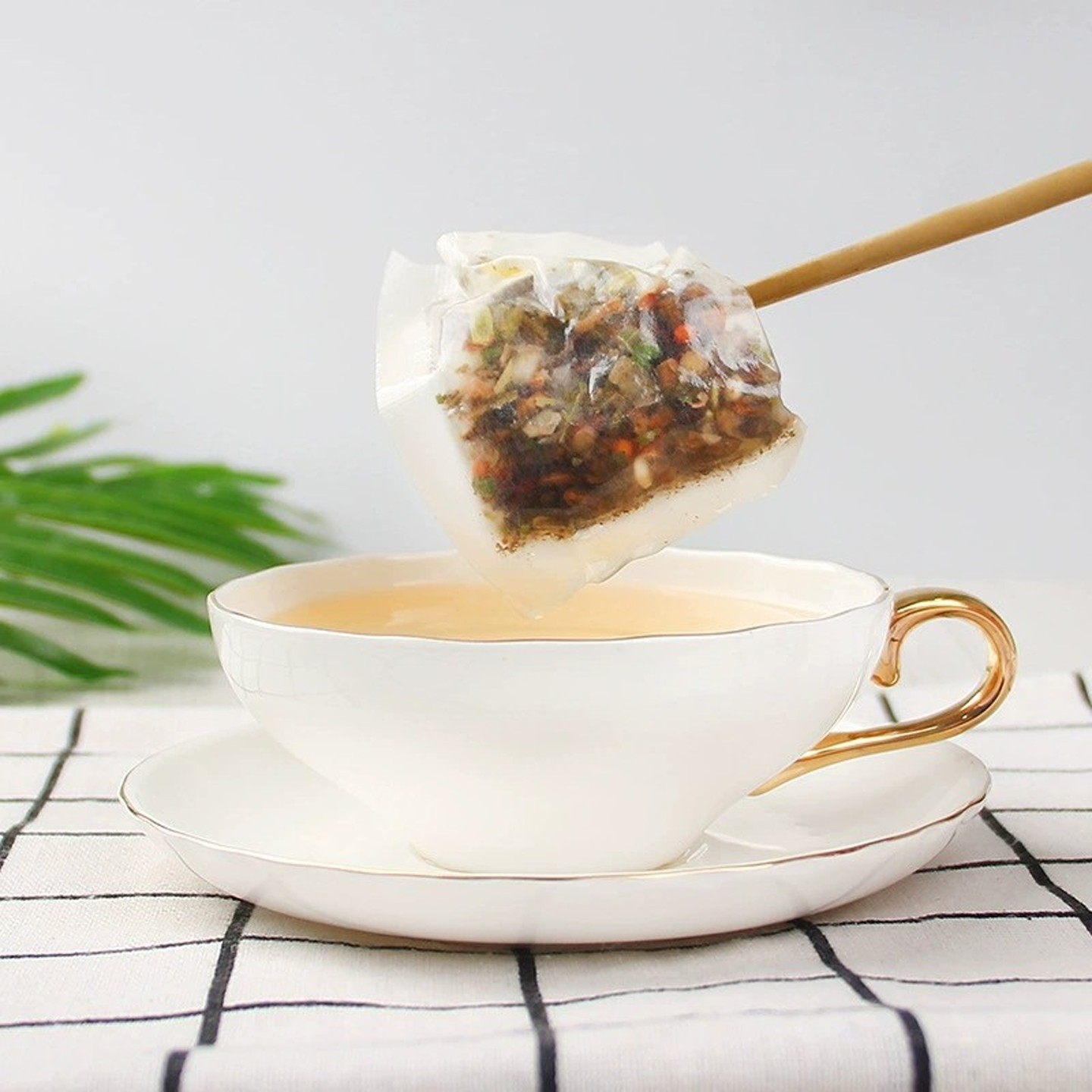 谯韵堂柠檬山楂薏米荷叶茶120克刮减通火麻仁莱菔子男女肥油腻茶,淘宝优惠券,粉丝福利购,淘宝优惠卷