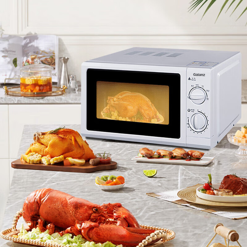 Galanz/格兰仕 P70D20N1P-G5(W0)家用微波炉20升旋钮操作转盘加热 - 图2