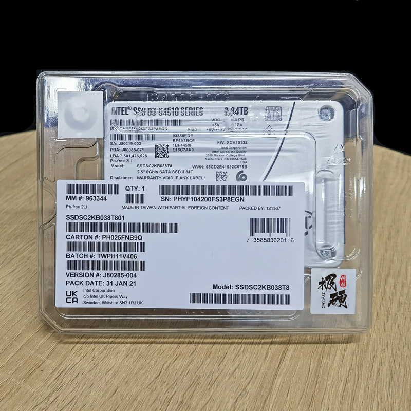 Intel/英特尔S4510 4520 SATA3固态硬盘2.5寸480G 960G 1.9T 3.8T - 图2