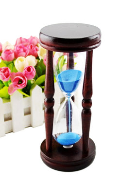 老友沙漏木质摆件新中式礼品
