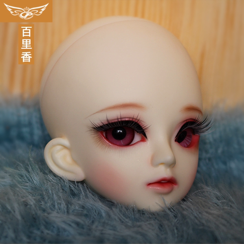 灰羽人形 百里香 3分4分6分 树脂练画化妆头SD/ BJD娃娃 单头 素 - 图0