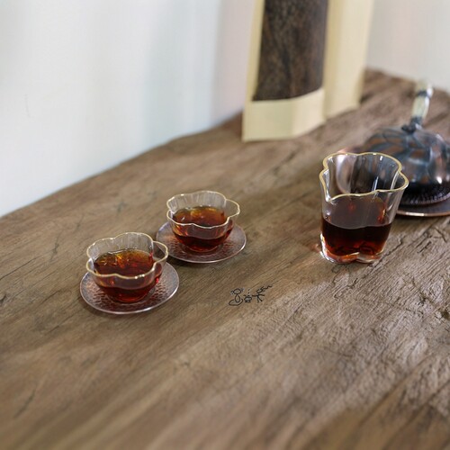 民间良品 2014年勐海宫廷金芽 云南普洱茶熟茶 50g袋装 茶样1U141 - 图1