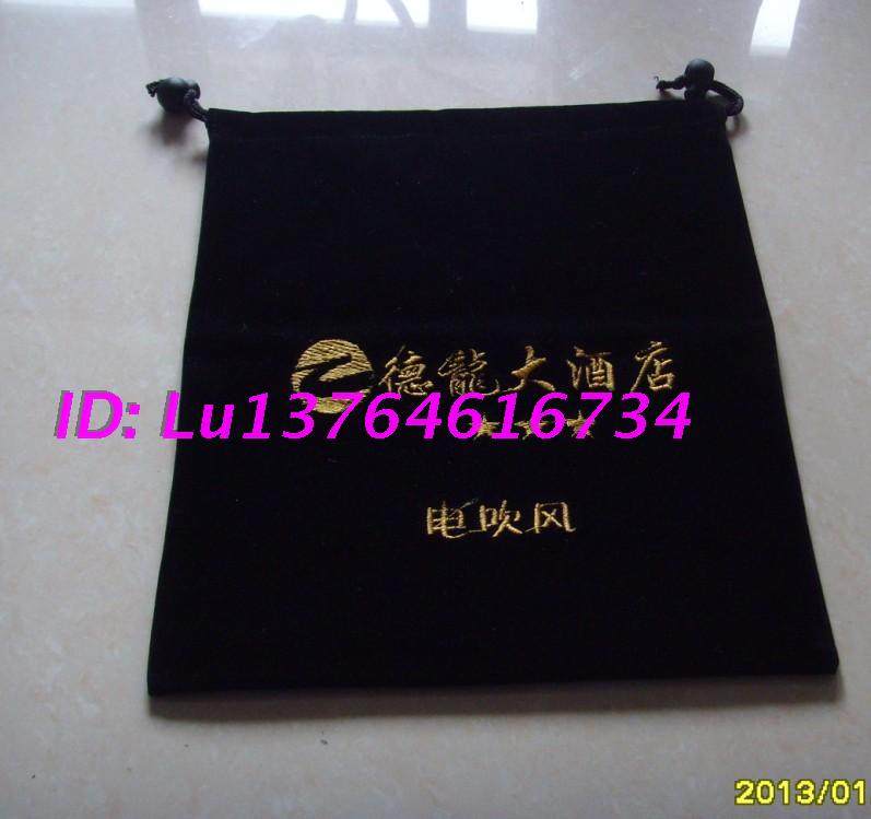 厂家直销小量定做电吹风机绒布袋 电吹风筒布套 酒店宾馆客房专用,淘宝优惠券,粉丝福利购,淘宝优惠卷