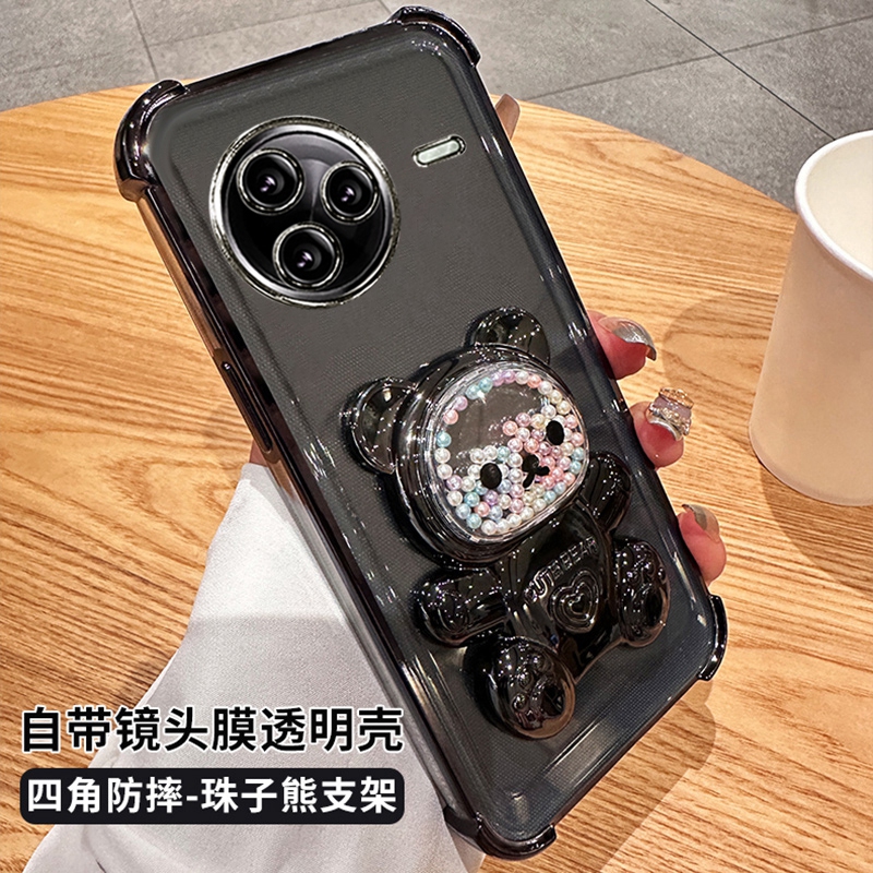 适用小米POCO F7pro手机壳带镜头膜pocof7ultra保护套uitra气囊防摔por硅胶软壳case海外版u新款外壳全包透明 - 图3