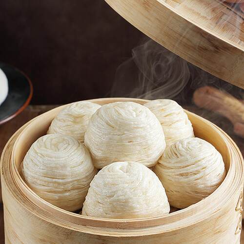 银丝卷馒头480g四川宜宾手工特产甜花卷半成品早餐加热即食 - 图2