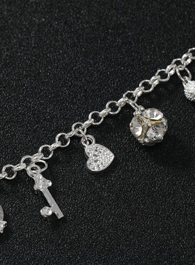 多元素外贸饰品跨境字母手链百搭