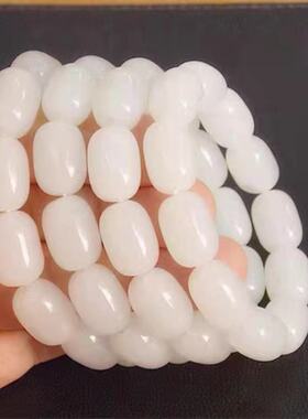 汉白玉手链珠宝店引流礼品蜜蜡