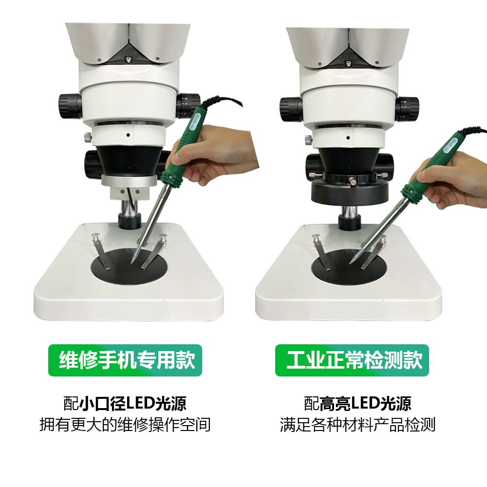 舜宇SOPTOP双目SZM7045高倍手机维修显微镜体视显微镜 7-180倍-图2