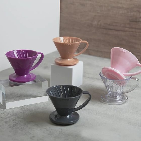 Super cute coffee filter cup shape tasting coffee V60