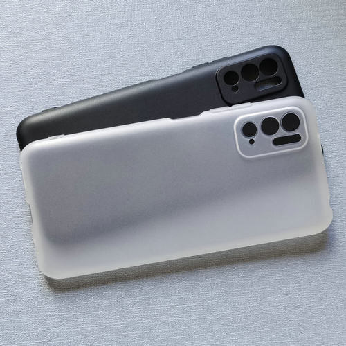 适用红米Note10/10T手机壳小米POCO M3pro保护套5G透明硅胶磨砂软 - 图1