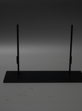 家居好物 青铜器艺术品展示架 手工锻打铜镜 古玩铁艺摆件