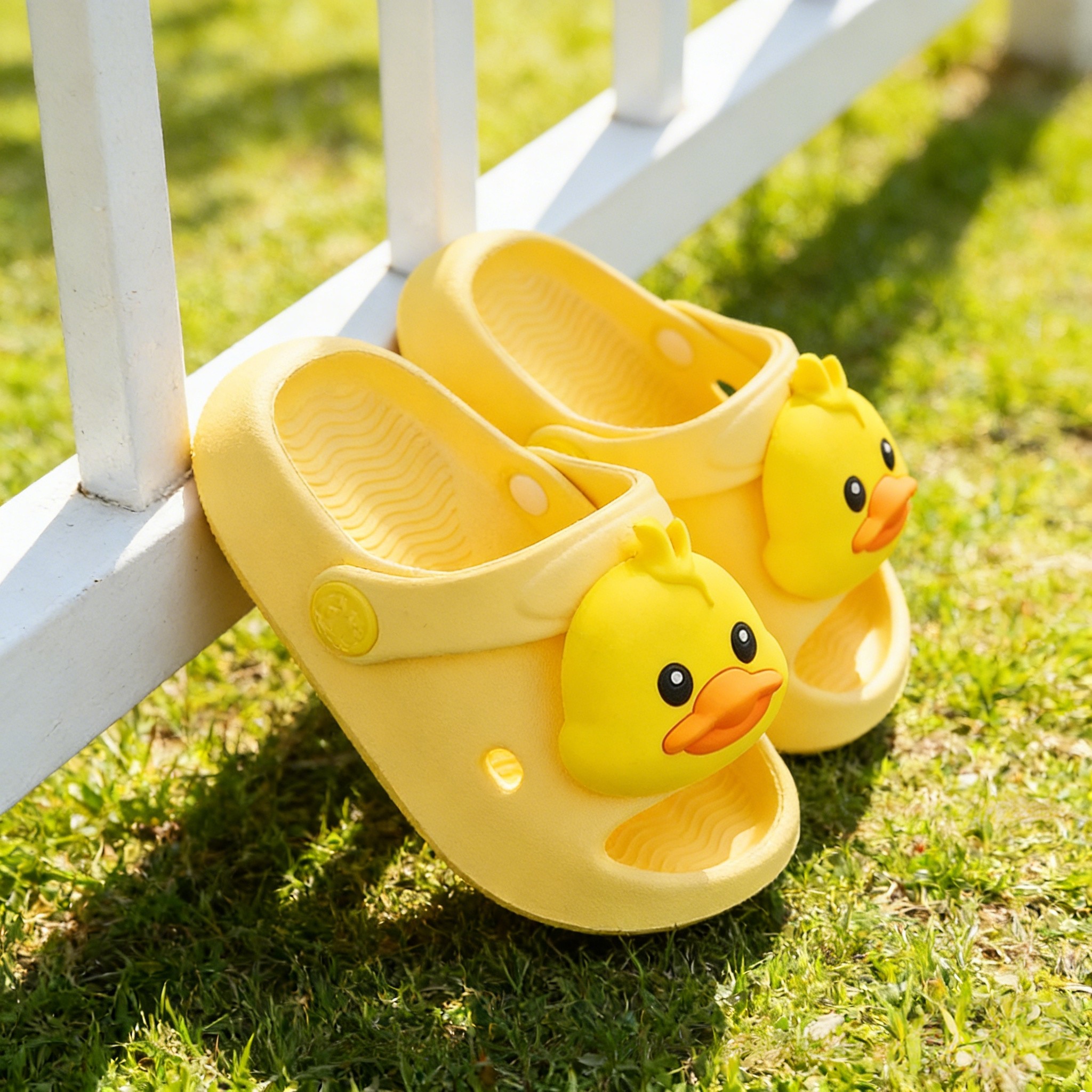 小黄鸭宝宝拖鞋一岁半儿童室内婴儿幼儿凉拖防滑女童凉鞋2女宝男,淘宝优惠券,粉丝福利购,淘宝优惠卷