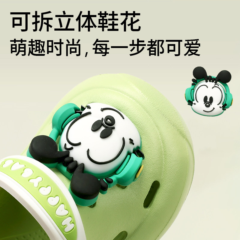 巴布豆宝宝拖鞋男宝洞洞鞋女宝一岁半夏室内防滑儿童2025新款防滑,淘宝优惠券,粉丝福利购,淘宝优惠卷