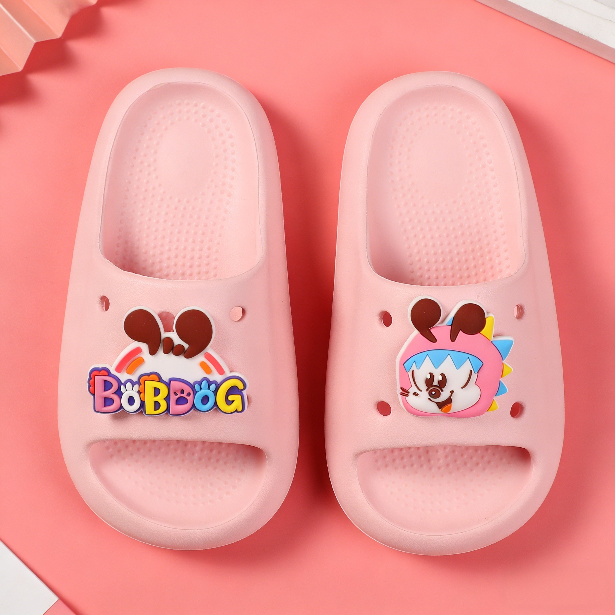 巴布豆儿童拖鞋宝宝防滑卡通夏居家室内eva男童女童小童软底凉拖,淘宝优惠券,粉丝福利购,淘宝优惠卷