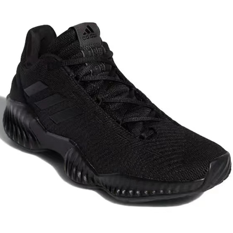 Adidas Pro Bounce 2018 Low 低帮 实战篮球鞋 男款 白色 FW0903