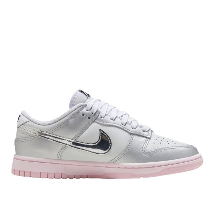 #耐克 Nike Dunk Low 板鞋 防滑 舒适女款 银色 HM3698 IQ1118,淘宝优惠券,粉丝福利购,淘宝优惠卷