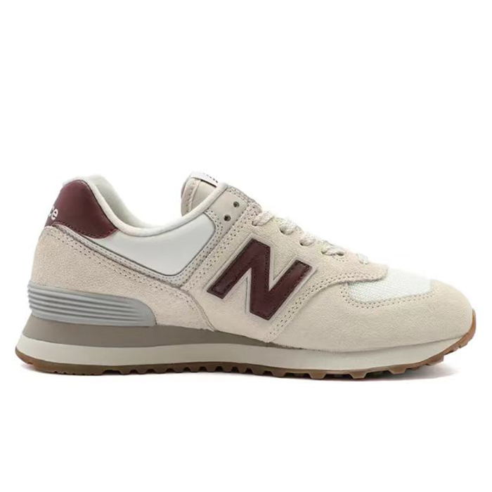 #新百伦 New Balance NB 574 跑步鞋 女款 米白色 WL574RCF - 图0