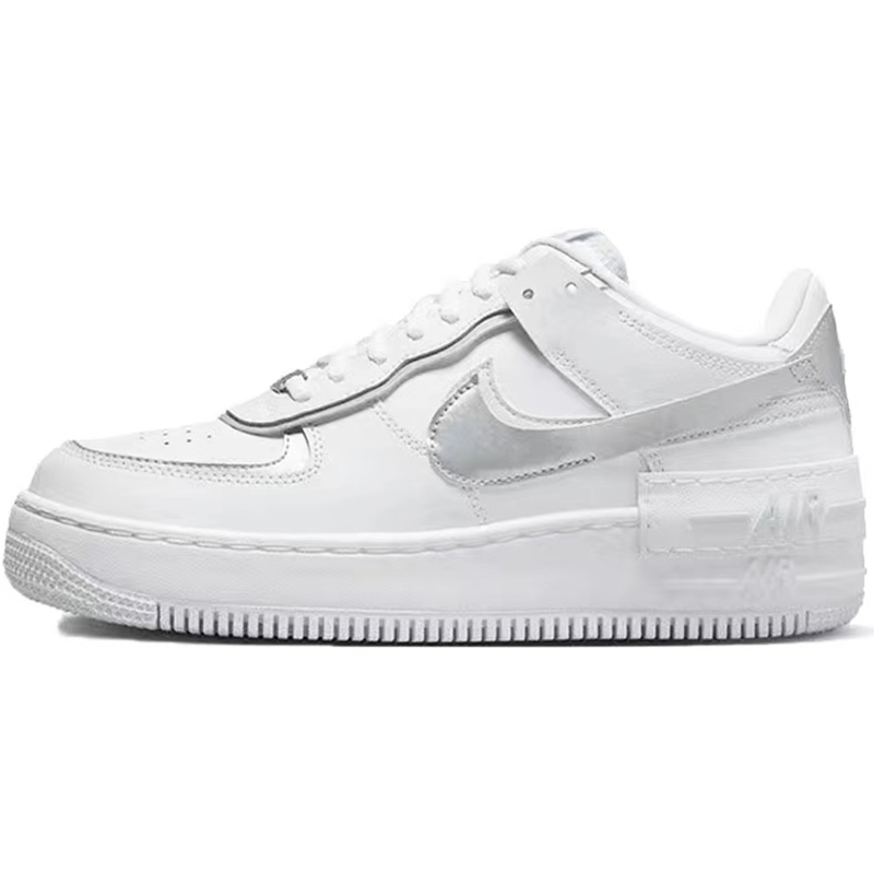 热销Nike Air Force 1 Shadow AF1 白蓝绿 银蓝 女款CJ1641-100 - 图3