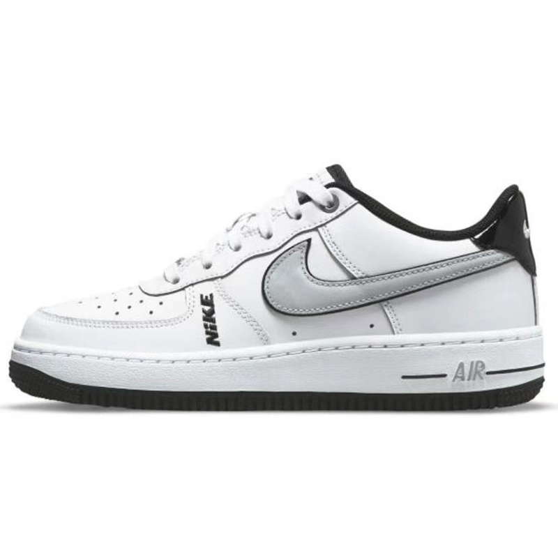 热销Nike Air Force 1 AF1板鞋纯白小麦黑紫 CD4366 BQ5485-图0