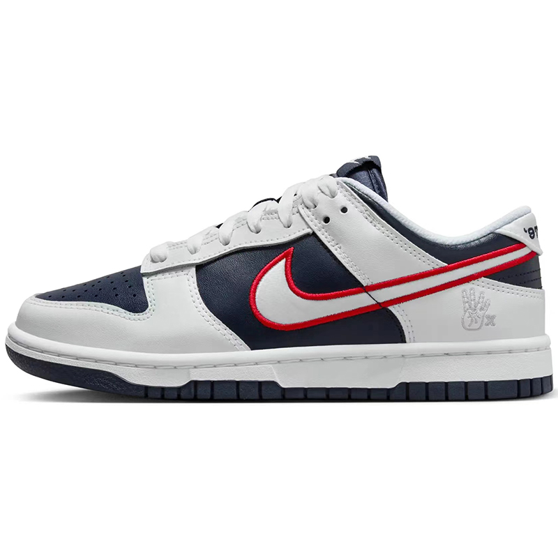 热销Nike Dunk Low 减震防滑 低帮 板鞋 白蓝 浅棕DZ2780 DR0156 - 图2