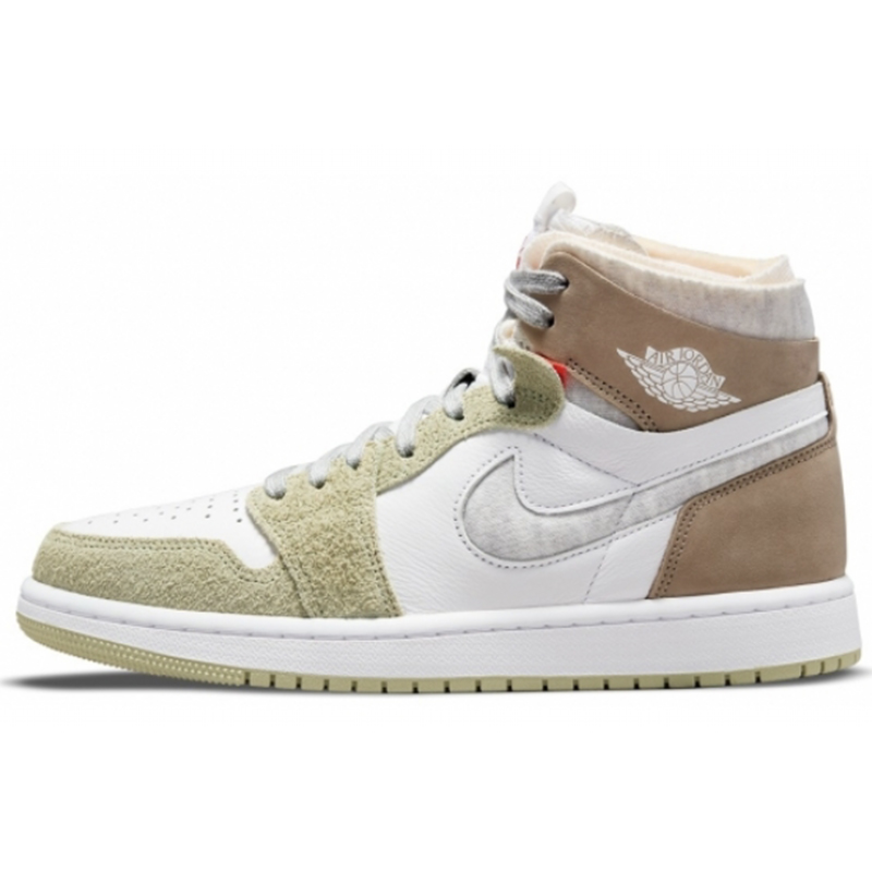 热销Air Jordan 1 Zoom Air CMFT AJ1樱花粉万圣节脏粉CT0979-图1