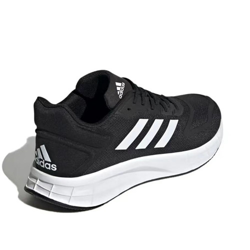 #阿迪达斯 Adidas Duramo 10 低帮 跑步鞋 男款 黑白 GW8336 - 图2