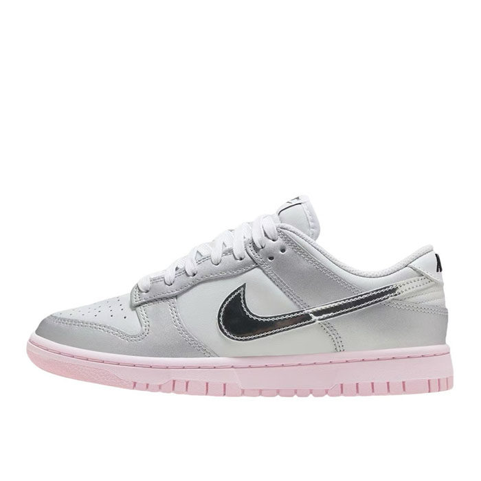 #耐克 Nike Dunk Low 板鞋 防滑 舒适女款 银色 HM3698 IQ1118,淘宝优惠券,粉丝福利购,淘宝优惠卷