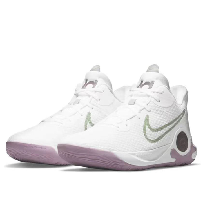 #耐克 Nike Trey 5 ix ep 杜兰特 篮球鞋 白紫 DJ6922-100 - 图1