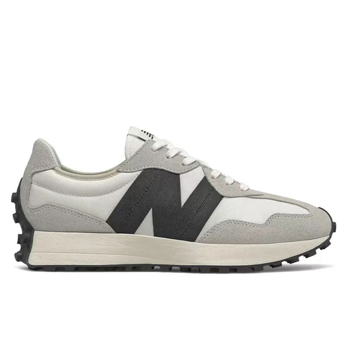 #新百伦 New Balance NB 327 低帮 跑步鞋 灰黑白 MS327FE