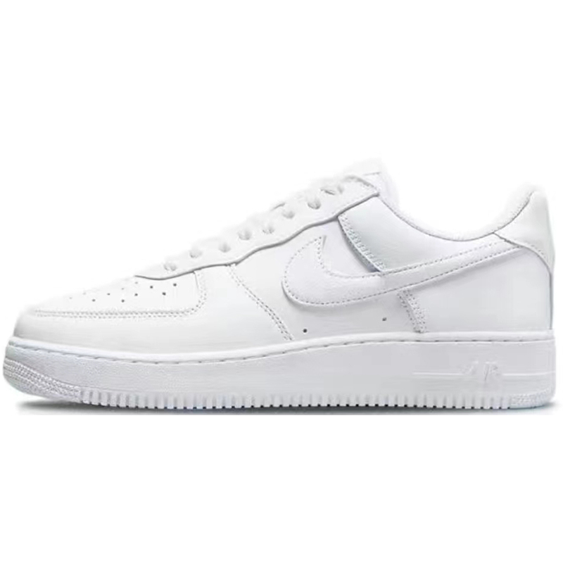 热销 Nike Air Force 1 Low AF1 板鞋 珍珠 皇家蓝 黑DQ0231-100 - 图2