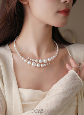 超火新款独特超好看弹力开口项链