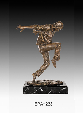 工艺中式风人物办公室桌面摆件