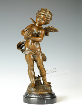 鸿鑫雕塑黄铜欧式客厅工艺品摆件