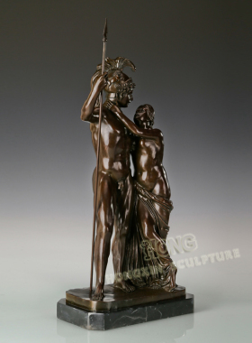 古希腊神话摆件鸿鑫雕塑黄铜欧式