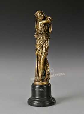 装饰品摆件鸿鑫雕塑黄铜欧式人物