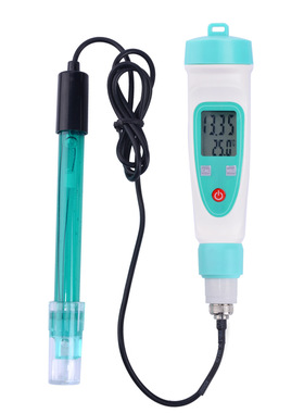 便携PH-220酸度计精度0.01笔式PH计实验室养殖鱼塘 PH测试笔水培