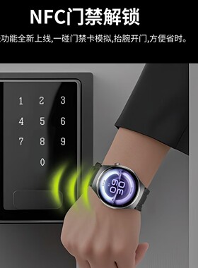 新款智能手表gt3蓝牙接打通话心率血压血糖尿酸watch4离线支付NFC